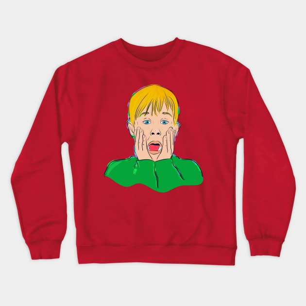 Home Alone Crewneck Sweatshirt by ChrisPaulFarias